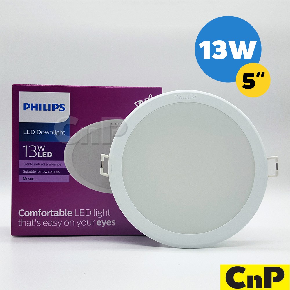 PHILIPS โคมไฟดาวน์ไลท์ 5 นิ้ว (5") Panel LED 13W ฟิลิปส์ รุ่น 59464 | Shopee Thailand