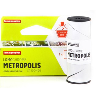 Lomography Lomo Chrome Metropolis Color Negative Film XR 100-400/120 ฟิล์มสีโลโม ขนาด 120 (EXP  10/2022)