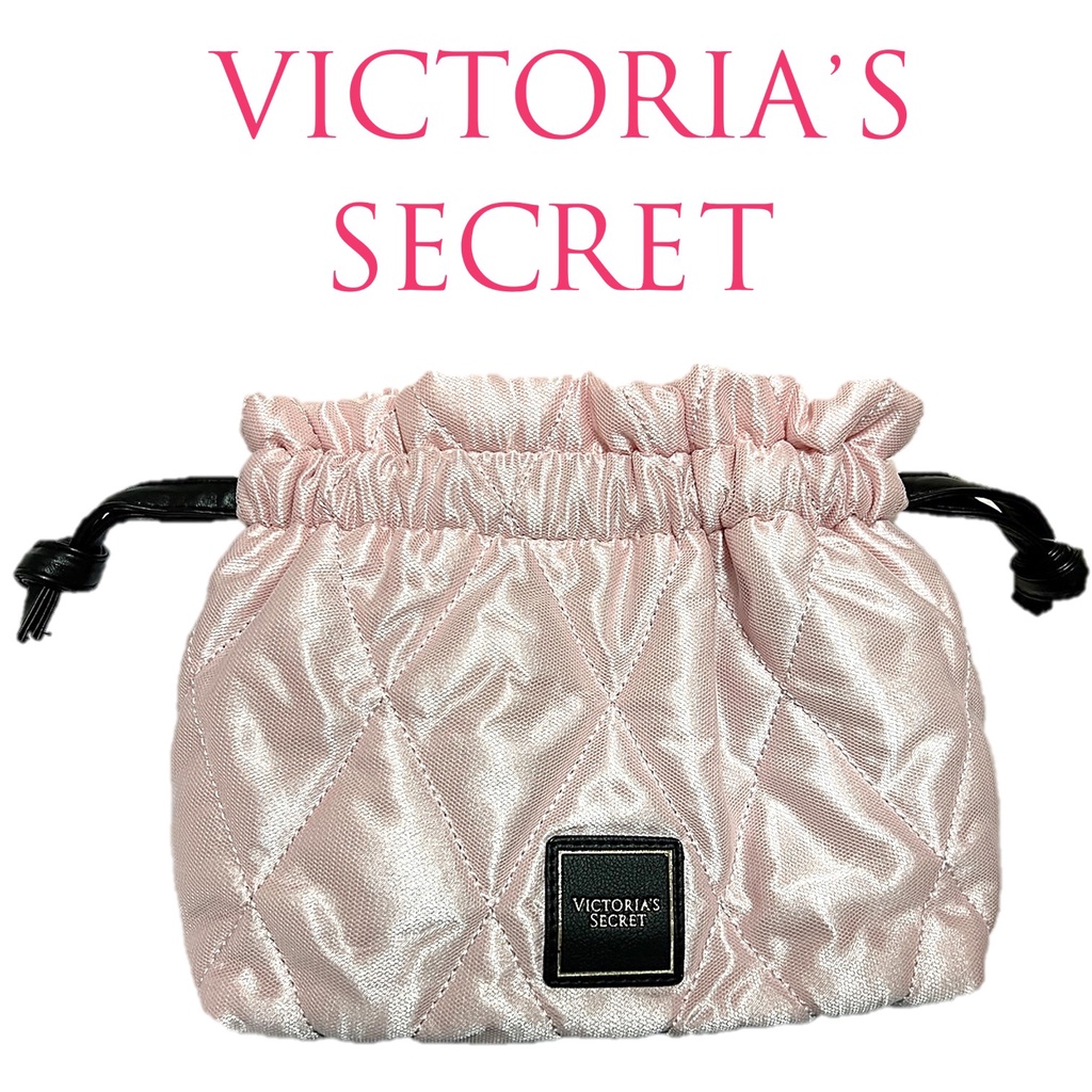 Victoria's Secret drawstring bag กระเป๋าผ้าหูรูดอเนกประสงค์ดีไซน์ใหม่ล่าสุดลิขสิทธิ์แท้จากช็อปวิคตอเรียซีเคร็ท