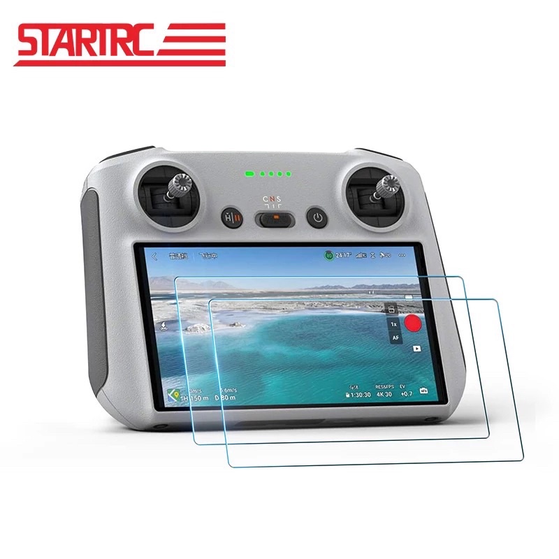 STARTRC 2pcspack HD Tempered Glass Screen Protector Film for DJI