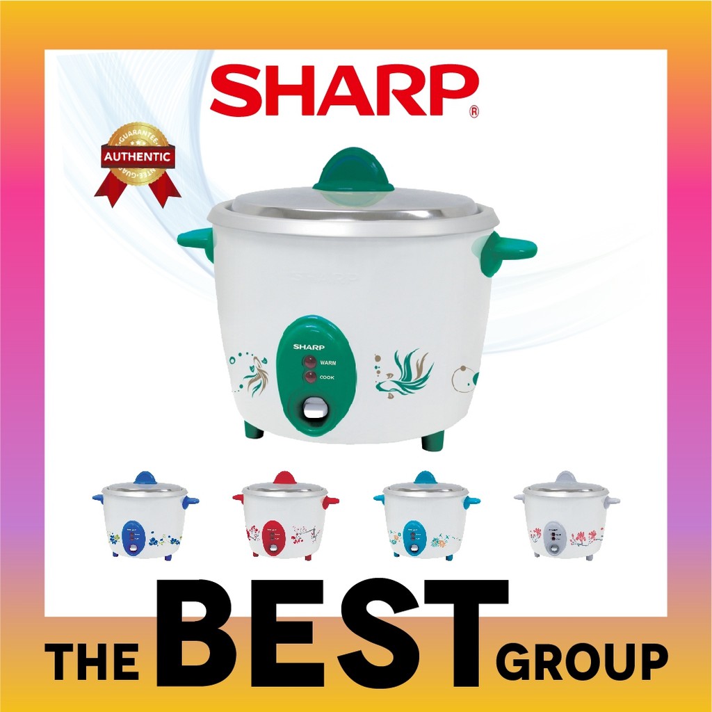 SHARP หม้อหุงข้าว 1.8 ลิตร รุ่น KSH-D18 (ของแท้รับประกันศูนย์ SHARP นาน 5 ปี) KSHD18
