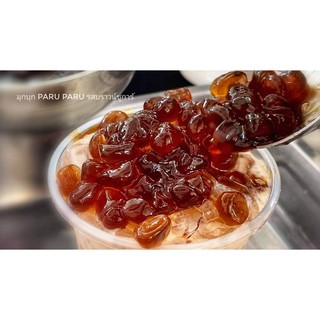 บุกไข่มุก รสบราวน์ชูก้าร์ แคลลอรี่ต่ำ กระปุกเล็กพกพาสะดวก