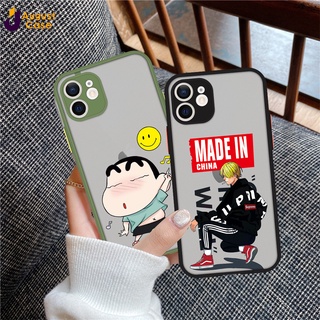 เคส Vivo Y11 Y20I Y91 Y15 Y31 Y30 V15 S1 Pro Y91C Y19 V9 Y20 Y20S Y11S Y12 Y95 Y51 Y10 Y12S Y12A Y20A Y20G Y30 Y91I Y5S U3 Y85 Y1S V20 Pro S7 V20 Se Y7 Y51A Y50 Y30I Y17 โทรศัพท์ลายการ์ตูนชินจังสําหรับ