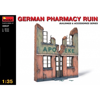 โมเดลประกอบ MiniArt 1/35 MI35537 GERMAN PHARMACY RUIN