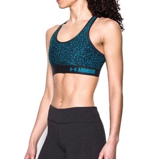 Under armour mid printed bra