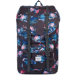 กระเป๋าเป้ Herschel Little America Backpack - Floral Blur ของแท้ ส่ง