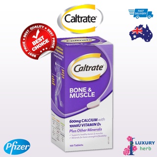 Caltrate Bone and Muscle 100 Tablets exp.07/2024