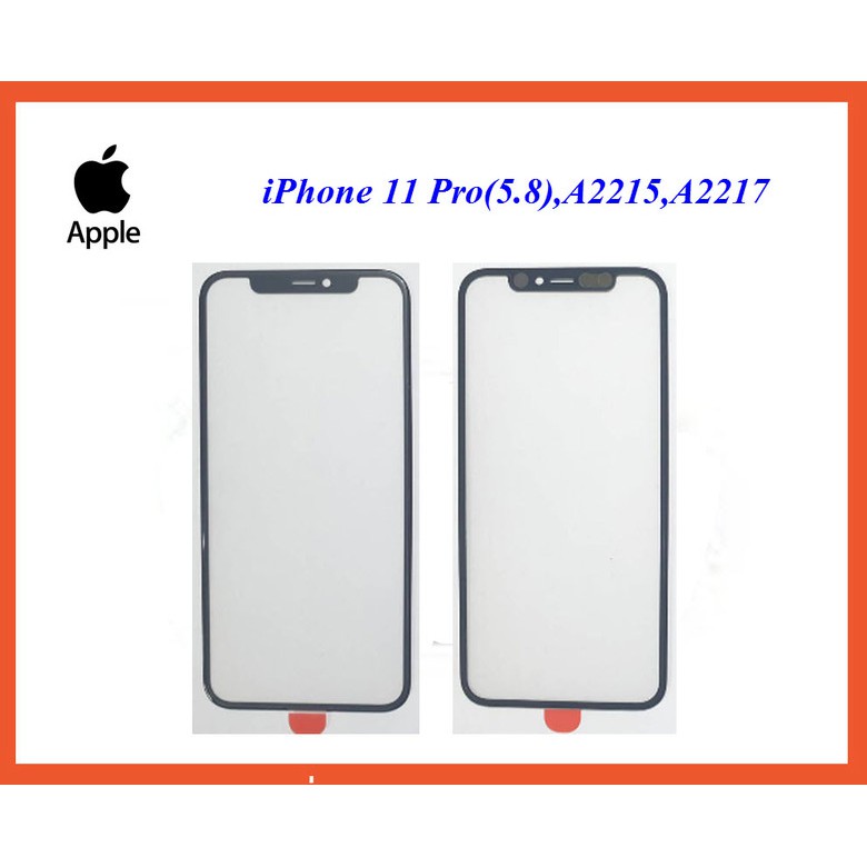กระจก+OCA iPhone 11 Pro(5.8),A2215,A2217