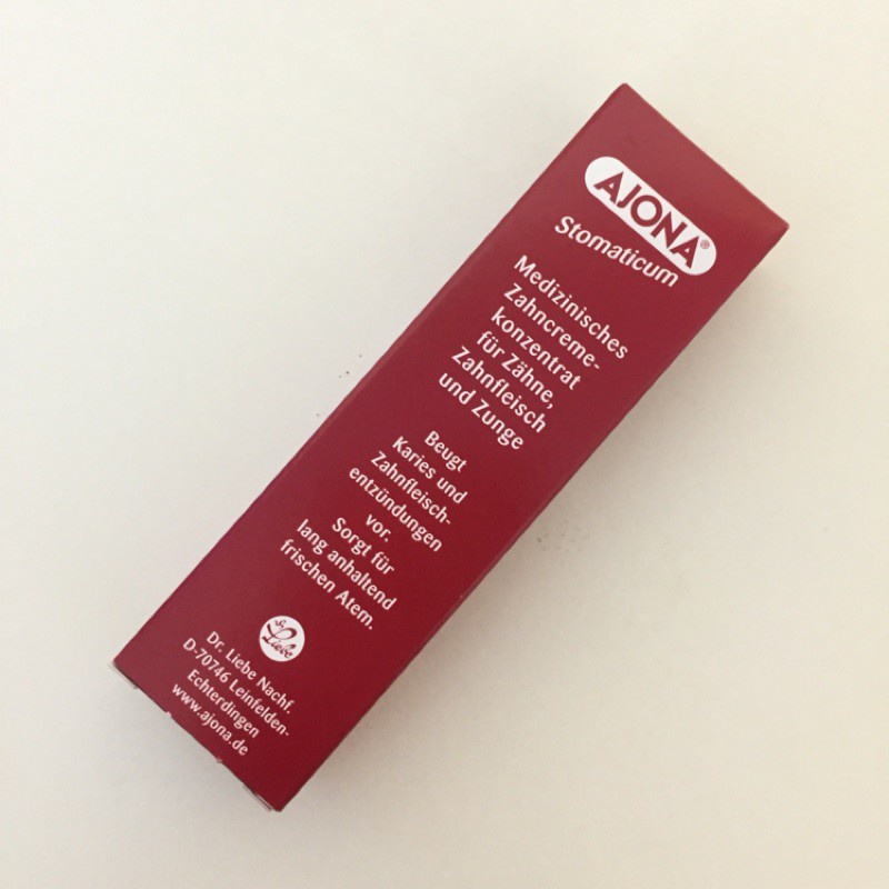 ஐ❁พร้อมส่ง ยาสีฟัน Ajona ของเยอรมัน 25 ml. อะโจน่า Ajona Stomaticum Toothpaste