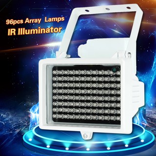 โคมไฟ96 Leds Ir Illuminator Array วิสัยทัศน์กลางคืนกันน้ำ