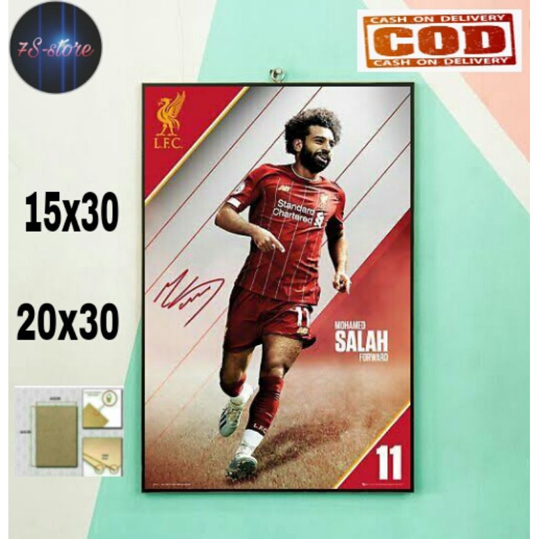 WALL DECORTATION THEME OF THE WRONG LIVERPOOL MOHAMAD/ LIVERPOOL WALL DECORATION/ โปสเตอร์ LIVERPOOL