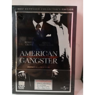 DVD : 2 DISC. : กล่องเหล็ก : AMERICAN GANGSTER