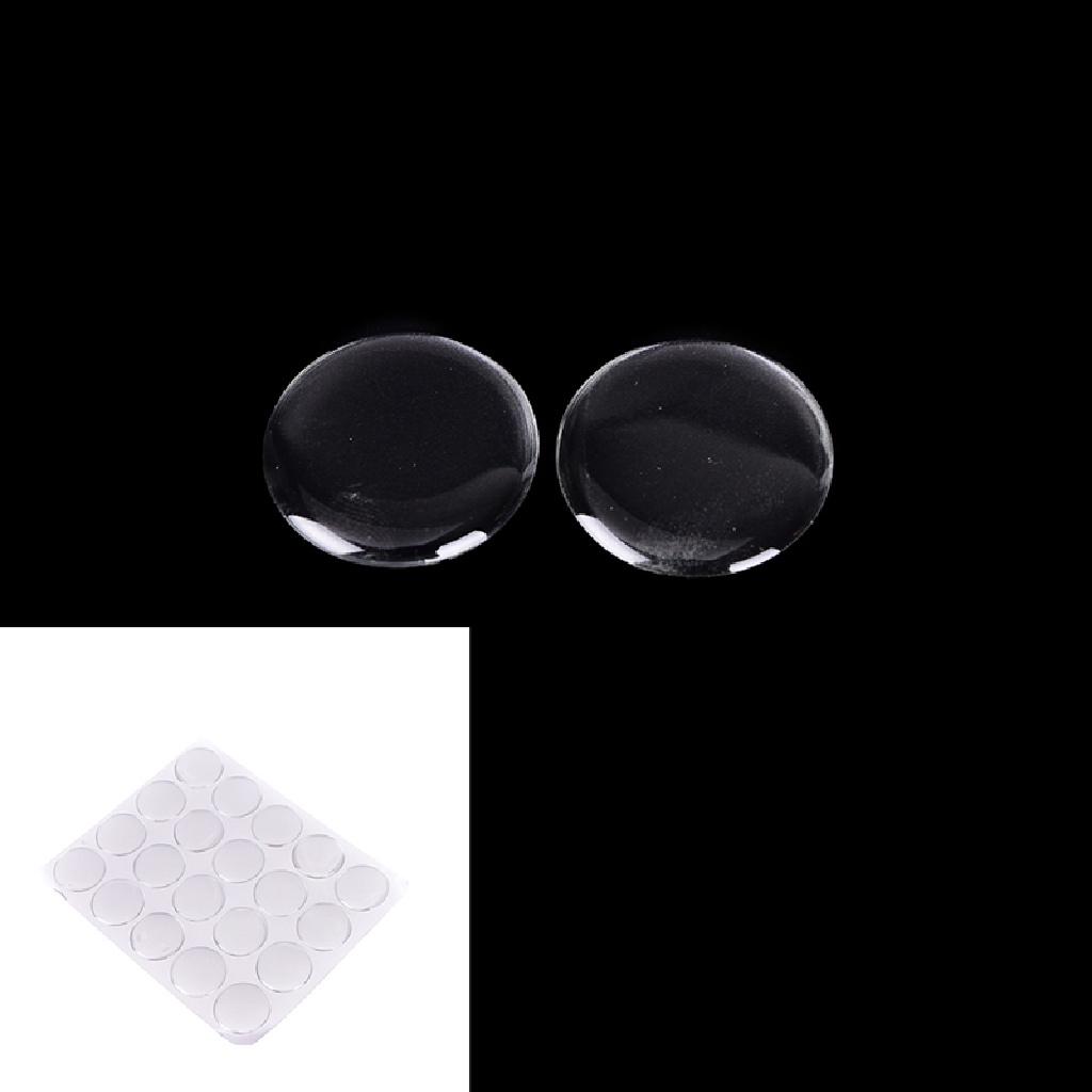 [Ruibull] 100PCS 1" Round 3D Crystal Clear Epoxy Adhesive Circles Dome Sticker Bottle Cap Hot Sale