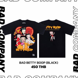 [LEEE]Badcompany เสื้อทัวร์สกรีนลาย "Betty" คอกลม