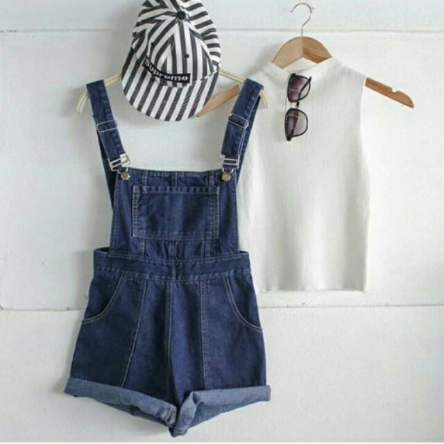 ชุดเอี๊ยมยีนส์ รวมส่งems