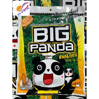 🐼🐼 สาหร่าย BIG-Panda แผ่นใหญ่ 🐼🐼  บรรจุ 12 แผ่น แพ็คละ 60 บาท