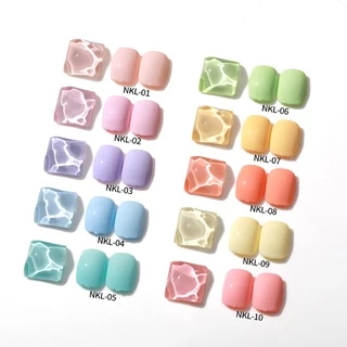 สีทาเล็บ โทนลูกกวาด แฟนชัน พาสเทล สีเจล NKL Set 15ml. แบรนด์ AS ชื่อดัง คุณภาพดี ราคาไม่แพง