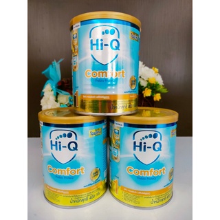 Hi-Q Comfort Prebio ProteQ 400 g. ไฮคิว คอมฟอร์ท พรีไบโอโพรเทก400 กรัมสำหรับทารกที่มีปัญหาเรื่องการขับถ่าย Exp18/09/2022