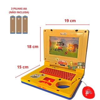 คอมพิวเตอร์ของเล่น คอมพิวเตอร์จำลองเสริมพัฒนาการ Laptop kids