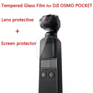 OSMO Pocket 2 High quality Tempered Glass film Lens Protection Film LCD Screen Protector for DJI OSMO Pocket Gimbal Accessories