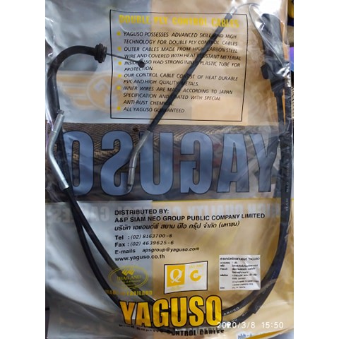 สายคันเร่งRC100 RC80 คริสตัล สปริ้นเตอร์100 สปริ้นเตอร์110 FR80 FRเลิฟ ชุดใหญ่อย่างดีใส่ได้เลยเร่งลื