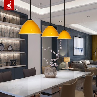 Ceiling Lights โคมไฟ โคมไฟเพดาน  โคมไฟแขวนเพดา ร้านอลูมิเนียมความคิดสร้างสรรค์อนันดาโคมระย้าบาร์เดี่ยวบาร์คาเฟ่โคมระย้า