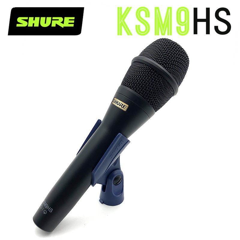▪✜SHURE KSM9ไดนามิกมืออาชีพไมโครโฟนแบบมีสายKSM9HS Mic Super-Cardioidสำหรับประสิทธิภาพสดร้องคาราโอเกะ