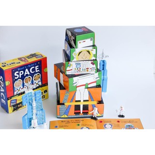 Space : Read It and Build It : ฃุด Box set เสริมสร้างจินตนาการเกี่ยวกับอวกาศ