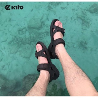 Kito.รองเท้ารัดส้นกีโต้​ ไม่เปียกน้ำ​ ใส่เที่ยวทะเล เบอร์39-44./AI9