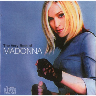 CD Audio คุณภาพสูง เพลงสากล The very best of Madonna (ทำจากไฟล์ FLAC คุณภาพ 100%)