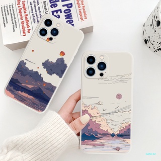 เคสซิลิโคนนิ่ม ลายพระอาทิตย์ตก สําหรับ Redmi Note 10S 9S Redmi Note 11 10 9 10T Pro PLUS 4G Xiaomi Poco M4 M3 Pro Redmi 10 9 Redmi Note 9 Pro Max*H136