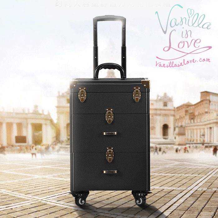 NG12 กระเป๋าเคสล้อลาก Case Master อุปกรณ์แต่งหน้า อุปกรณ์ทำผม กระเป๋าช่างแต่งหน้า