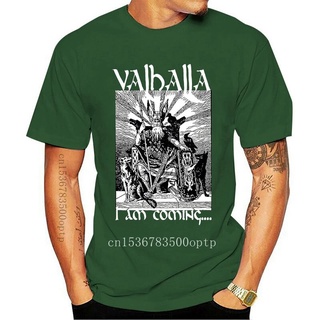 [S-5XL] เสื้อยืด พิมพ์ลาย Old Skool Hooligans Valhalla I Am Coming สําหรับผู้ชาย สีดํา