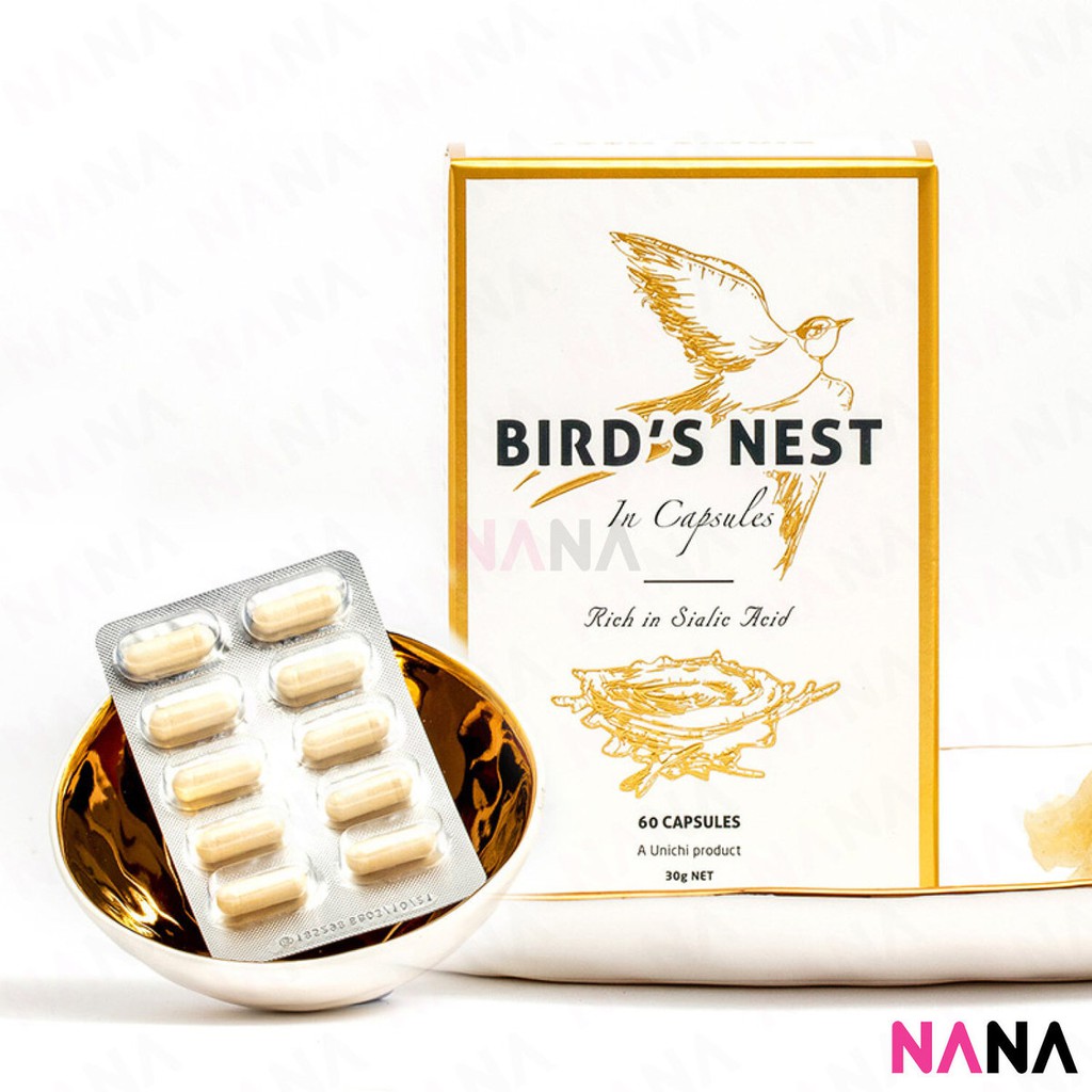 Unichi Bird's Nest in Capsules 60 Capsules (EXP:09 2023) | Shopee Thailand