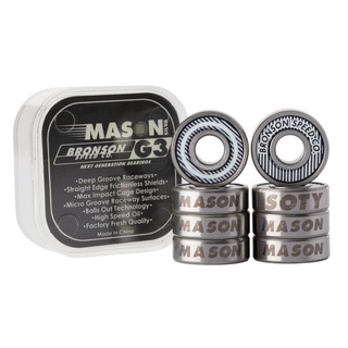 ลูกปืนสเก็ตบอร์ด  Bronson Speed Co. Mason Silva Pro G3 Bearings