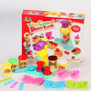 KiDsShOp. ice cream Double Twister แป้งโดว์ไอศครีม