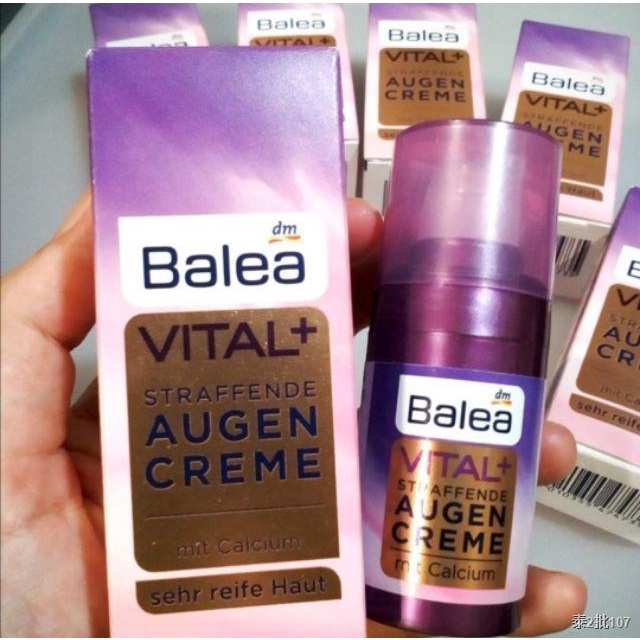 Balea Vital+ Firming Eye Cream,15 ml., ครีมบำรุงผิวรอบดวงตา