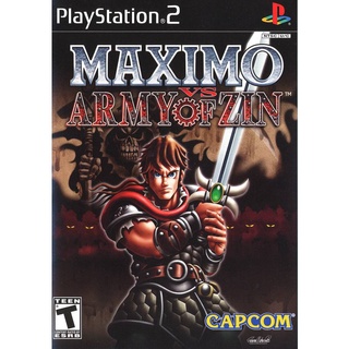 Maximo vs Army of Zin (USA) PS2 แผ่นเกมps2 แผ่นไรท์ เกมเพทู