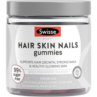 Swisse Beauty Hair Skin Nails Gummies 50 Pack exp 11/2023​