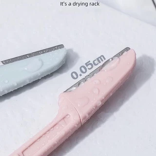 เซ็ทมีดโกนกันคิ้ว 3 ชิ้น 3 สีพร้อมกล่องเก็บ