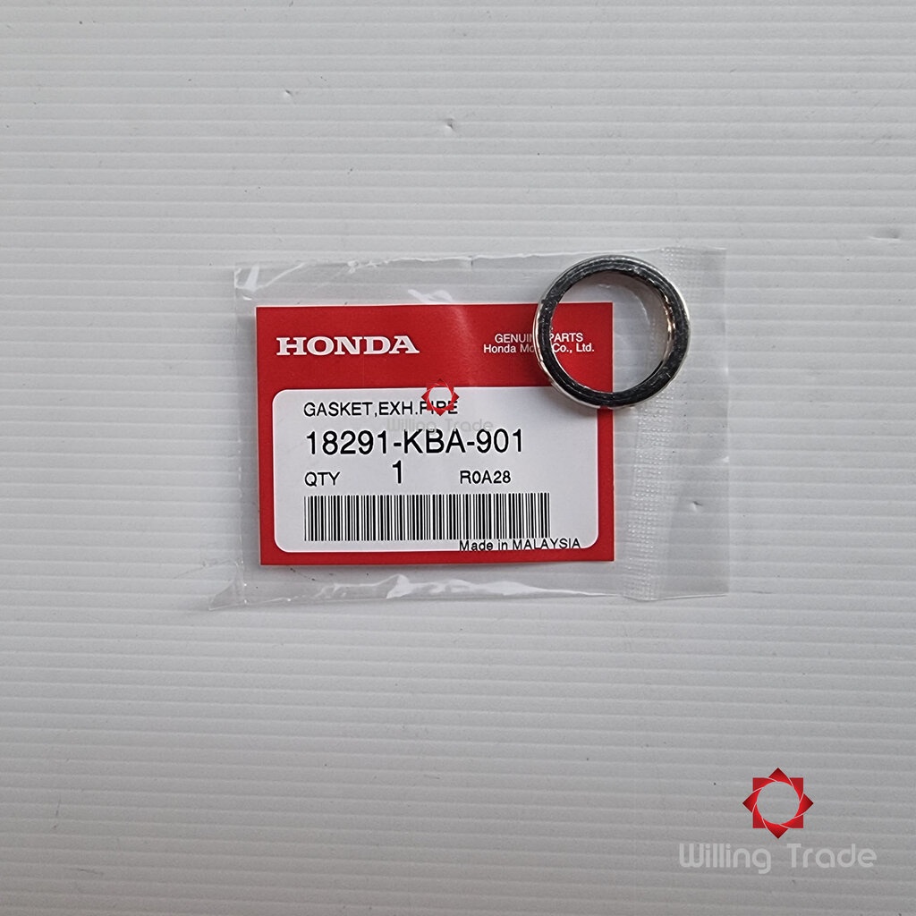 ปะเก็นปลายท่อ (A345) HONDA:(18291-KBA-901) LS125 แท้ศูนย์