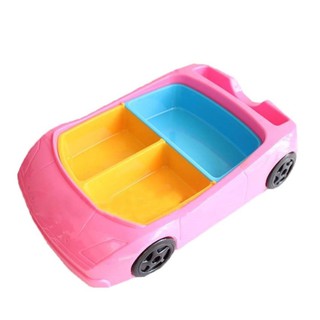 จานหลุม ทานอาหารเด็ก ลายรถแข่ง Racing Collection Children Food Plate