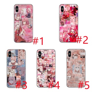 Honor X9A X8A X7A X6A X9 X6 X8 X7 X5 Play 230411 เคสโทรศัพท์มือถือแบบนิ่ม ลาย Darling In The Franxx สีดํา