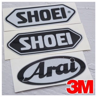 สติ๊กเกอร์ติดหมวก Arai / Shoei / สติ๊กเกอร์3M สติ๊กเกอร์ตกแต่งรถ งาน3Mแท้