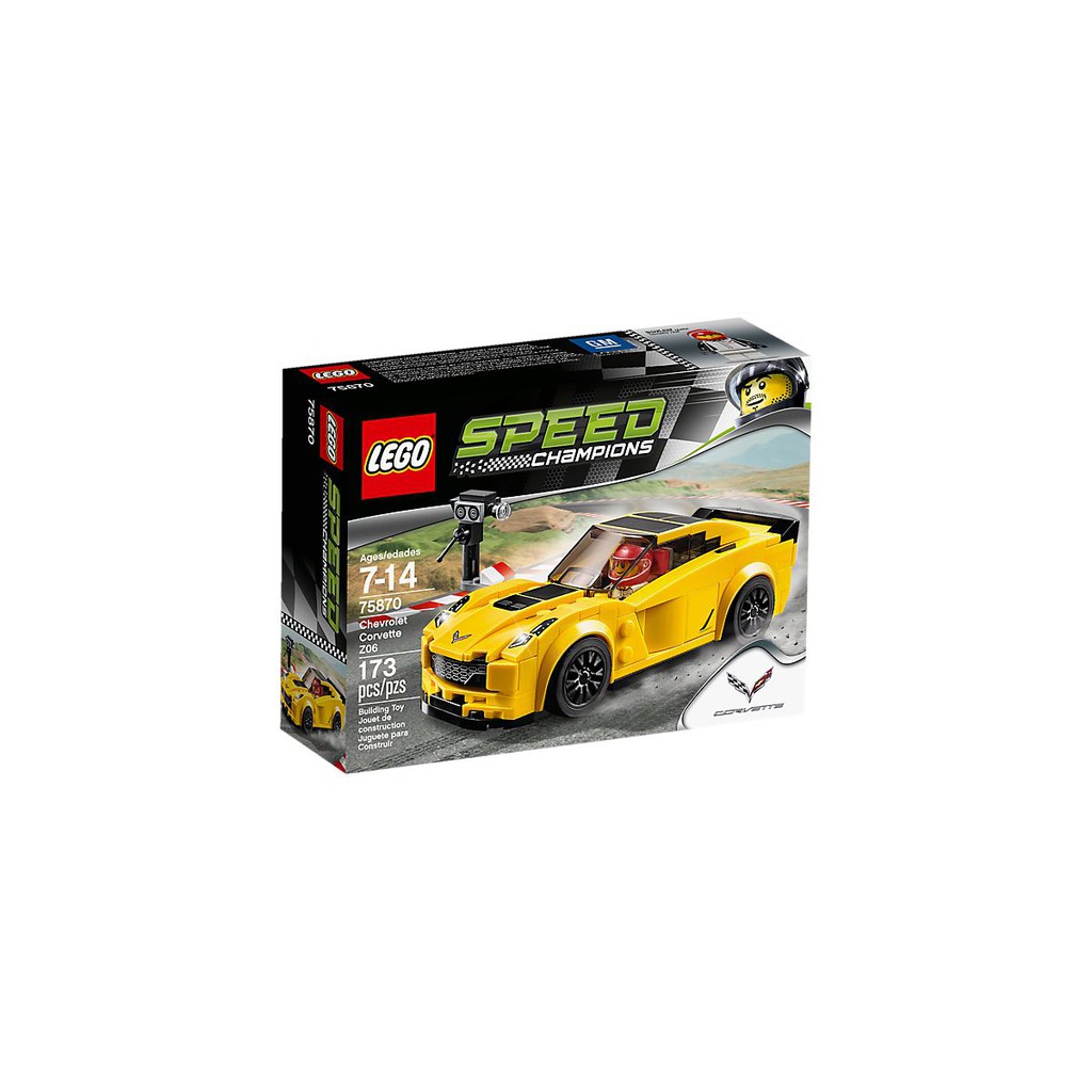 LEGO Speed Champions 75870 Chevrolet Corvette Z06
