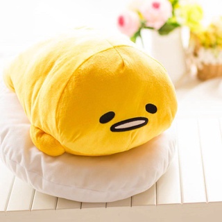 Lying Gudetama หมอนตุ๊กตานุ่ม รูปไข่ขี้เกียจ Motchiri น่ารัก ขนาด 15 นิ้ว