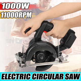 เลื่อยวงเดือนไฟฟ้า ไร้แปรงถ่าน 1000W 11000RPM 125 มม. สําหรับงานไม้ Makita 18V