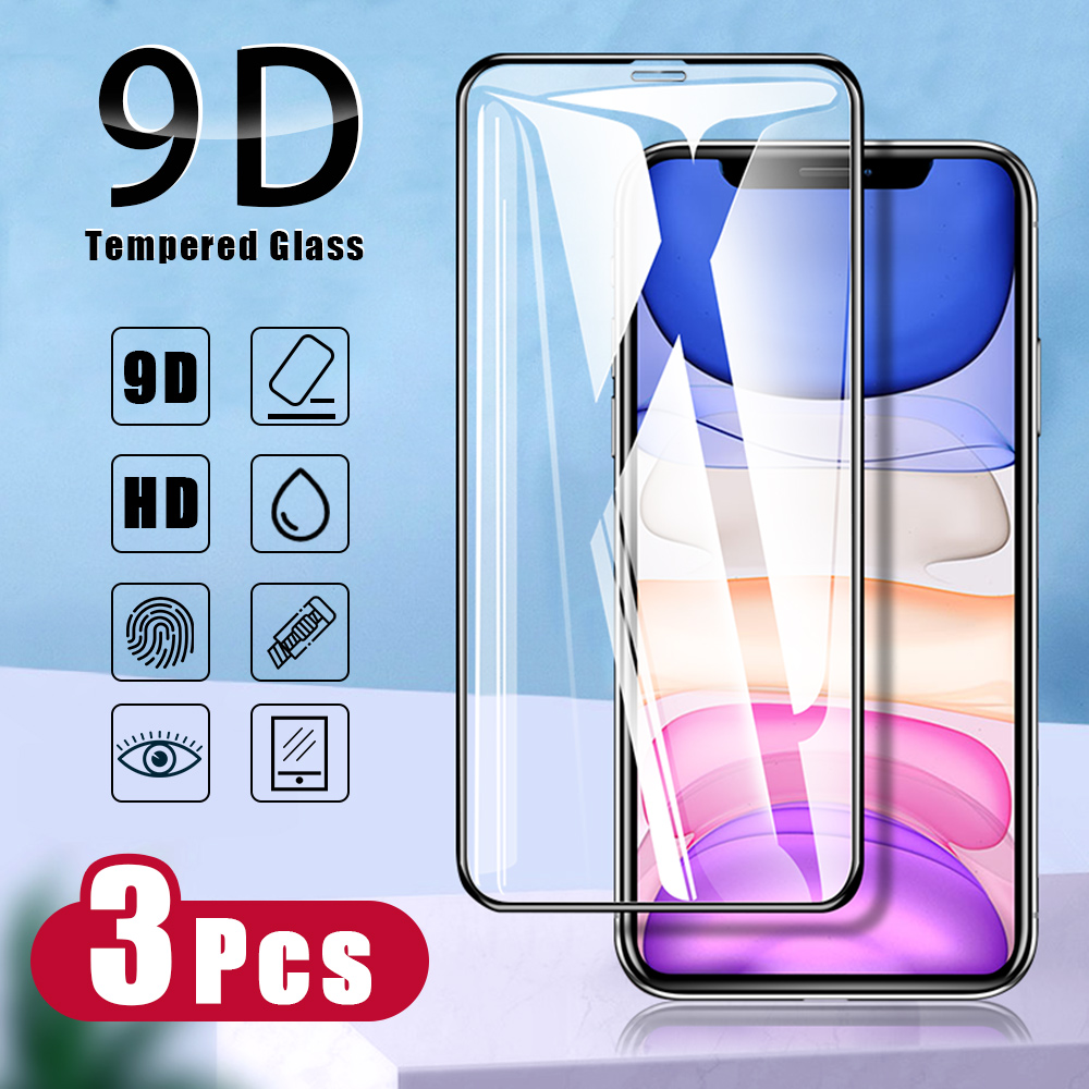 (3 ชิ้น) สําหรับ Xiaomi Redmi 9 9A 9C 9T K30 Pro Xiaomi Poco F2 Pro อัพเกรด 9D คลุมทั้งหมดกระจกนิรภั