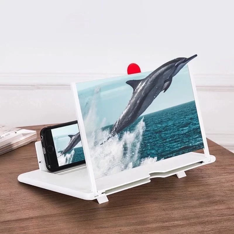 3D Video Amplifier 10 inch ขยายจอ จอขยาย 3D โทรศัพท์ 10 นิ้ว บาง พกพาสะดวก สุ่มสี thumbnail 3