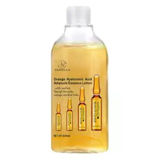 Vanekaa Orange Hyaluronic Acid Ampoule Essence Lotion โลชั่น ​วานีก้า ออ​เร้นจ์​ ไฮยาลูโรนิค (500ml.)